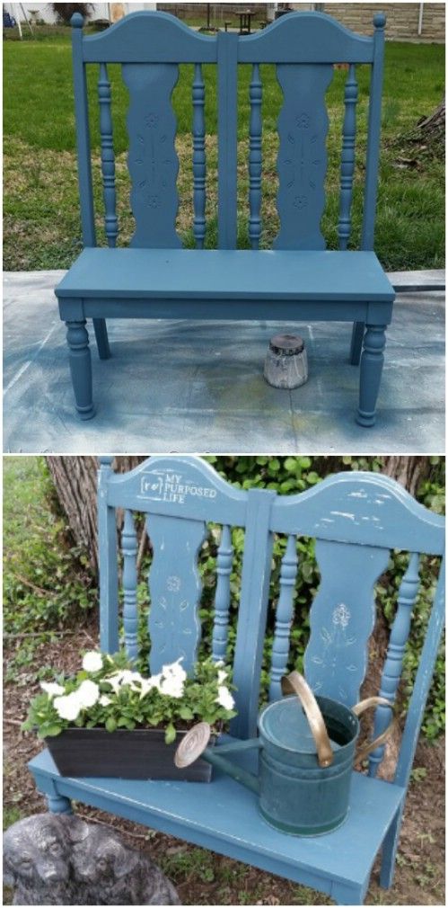 chairs garden bench