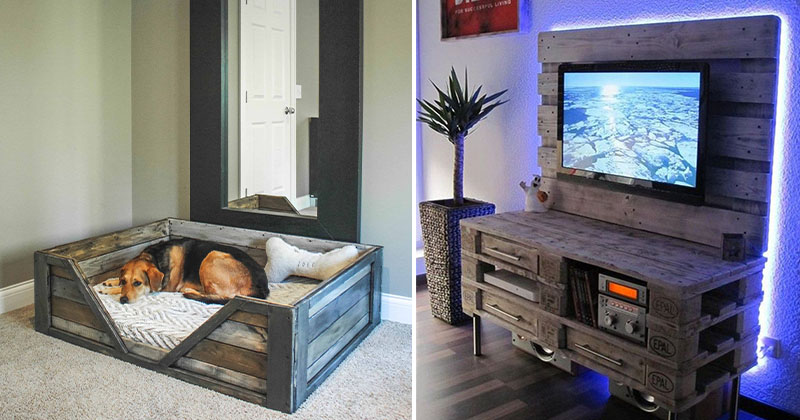 DIY – 20 Pallet furniture ideas