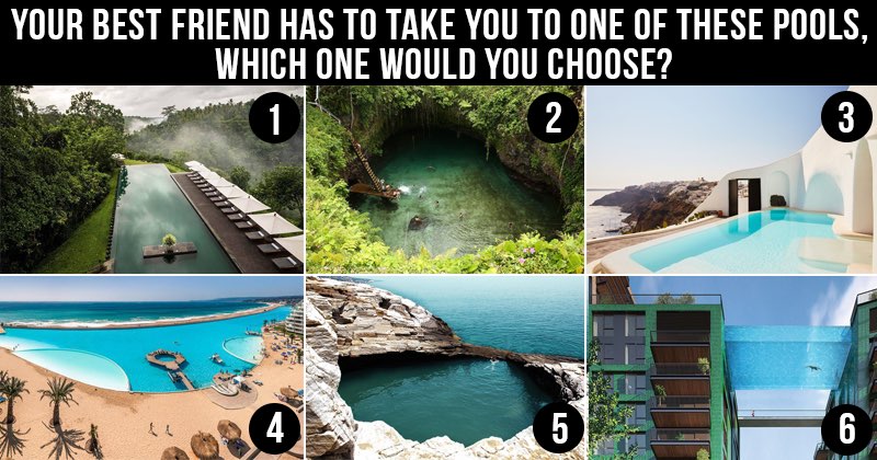 30 Amazing pools in the world