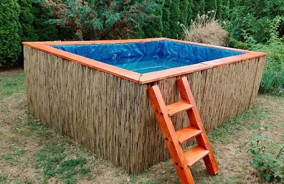 rectangular small pool