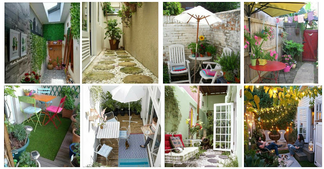 Ideas for decorating and making the most of a small patio