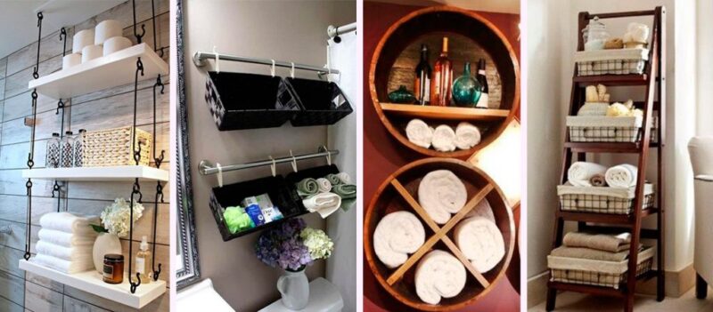 10 beautiful DIY shelves you should have in your bathroom