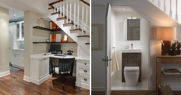 10 Ideas to take advantage of the stairwell