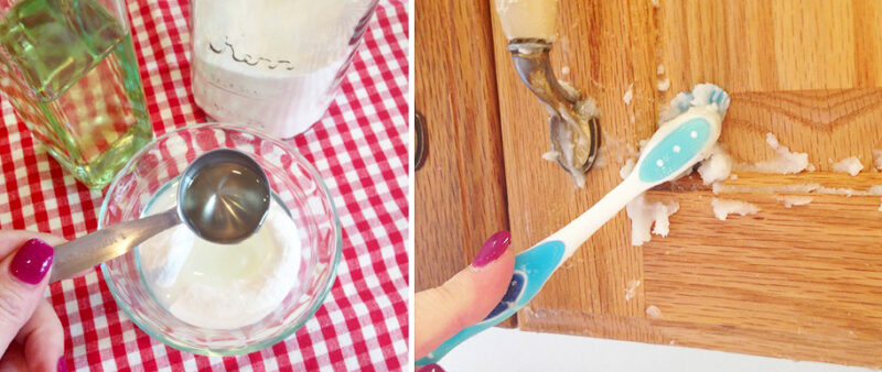 Learn how to easily remove grease from kitchen cabinets