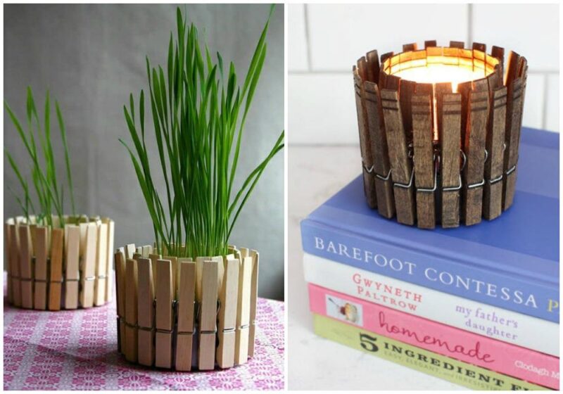 6 Crafts with Wooden Clothespins