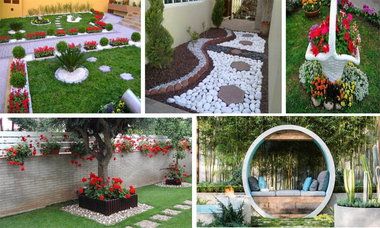 12 unique ideas to decorate the garden or patio