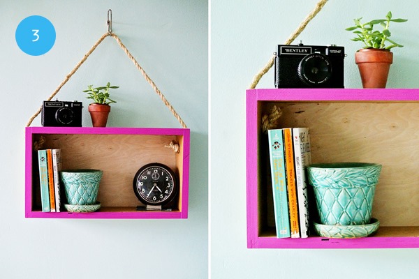 10 Ideas to make your own shelves