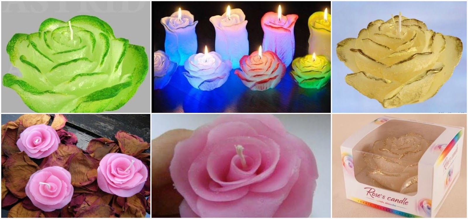 Learn how to make roses by recycling melted candles