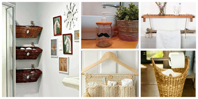 5 Inexpensive ideas to decorate and organize the bathroom