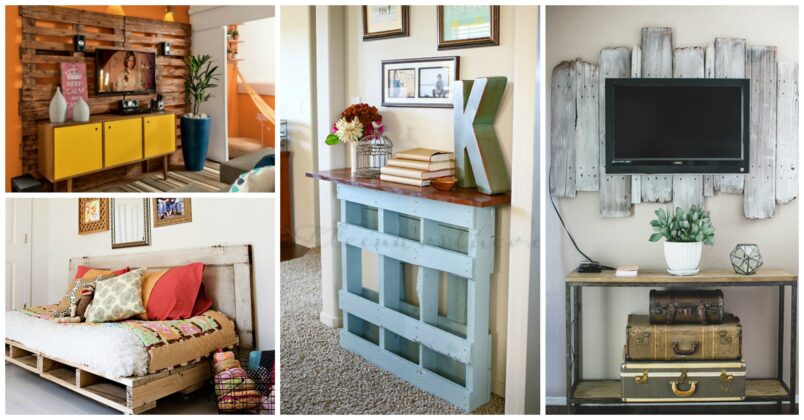 12 Ideas with Pallets for your Home