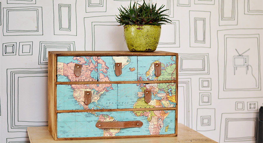 10 DIY Furniture Makeovers Using Decorative Hardware