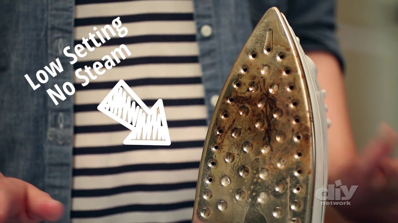 How to Clean a Dirty Iron