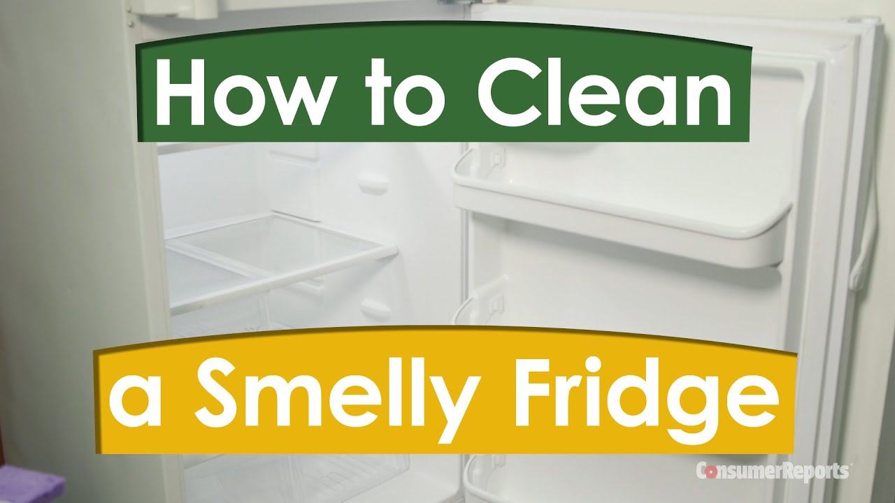 How to Clean a Smelly Fridge