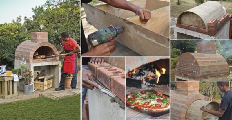 How to make your own homemade pizza oven