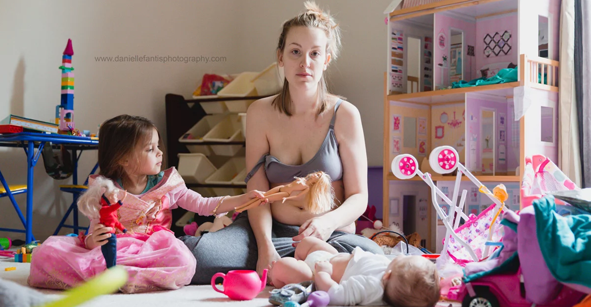 Mothers affirm that it is harder to be at home taking care of the children, than to work