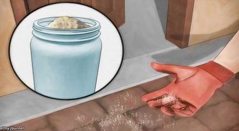 Why is the salt good around your house? You must do it