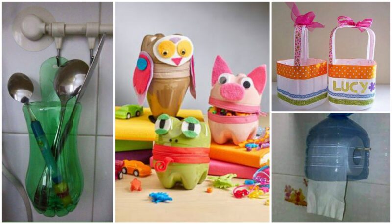 15 original ideas to recycle plastic bottles
