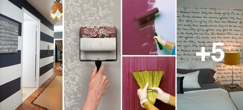 10 ideas to paint your walls in a unique way