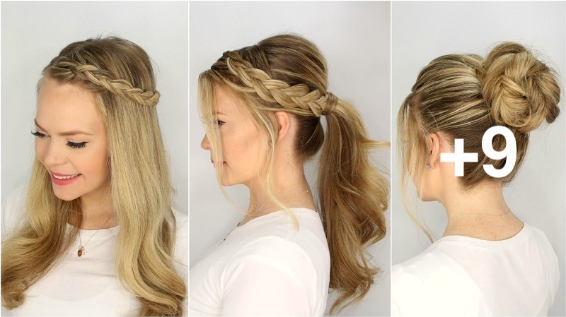 10 ways to style yourself with a braid and look super pretty