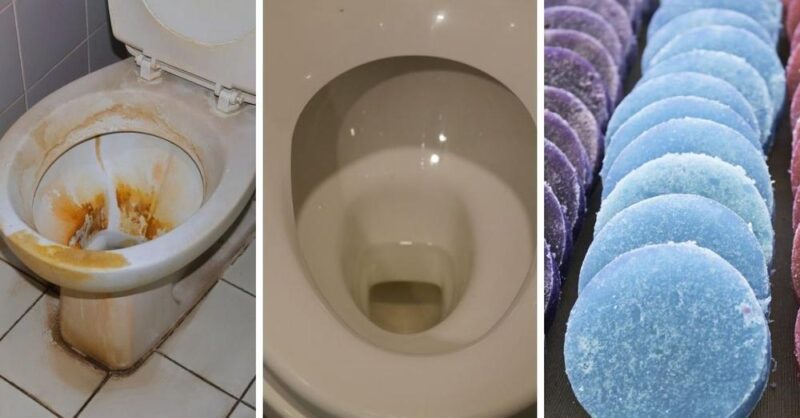 Homemade Bombs to Clean the Toilet in 5 minutes