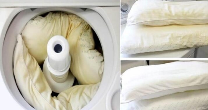 3 Homemade Tricks to Wash the Pillows and make them look like new