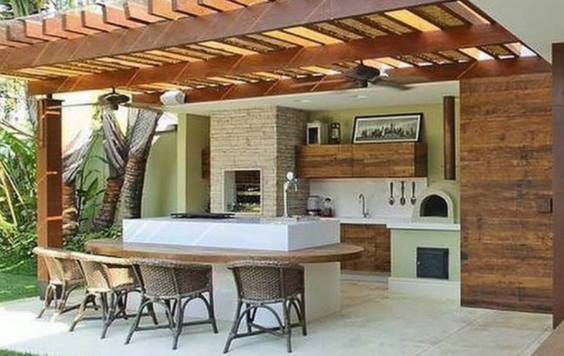 7 Ideas of Modern Kitchens for Patio