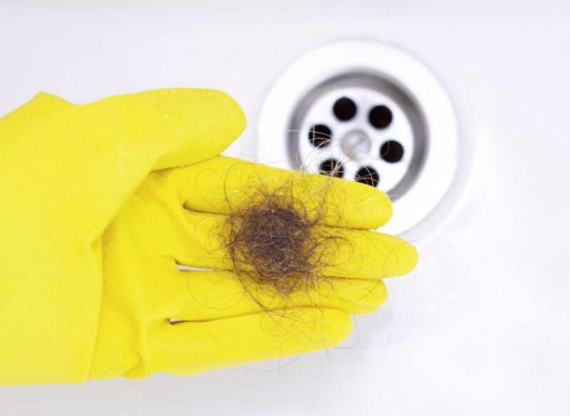 Home Trick to remove Hair from the Shower Grid