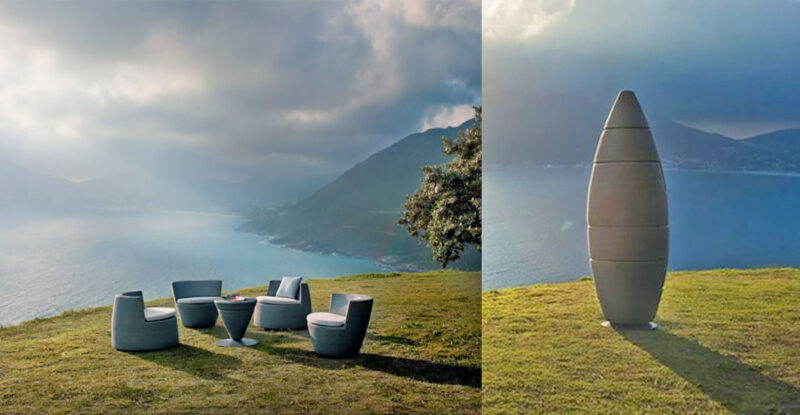 This Transforming Patio Furniture Set Can Be Converted Into A Space Saving Egg