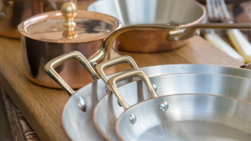 Learn how to clean your Aluminum and Stainless Steel Pots before using them for the first time