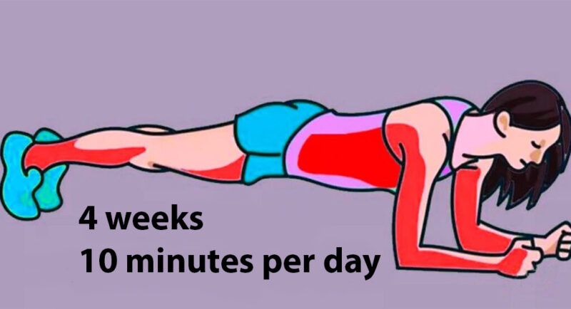 These 5 simple exercises will transform your body in just 4 weeks