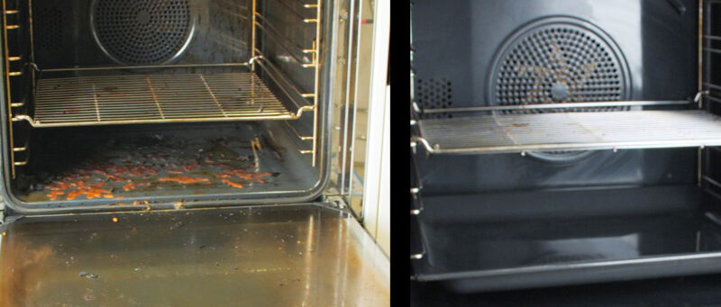 How to clean oven: step by step