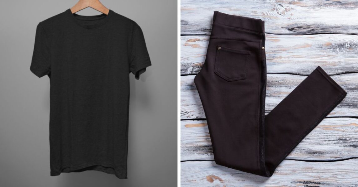 How to prevent lint from sticking to black clothes