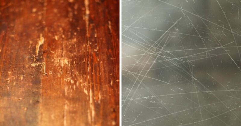 How to remove scratches from any surface