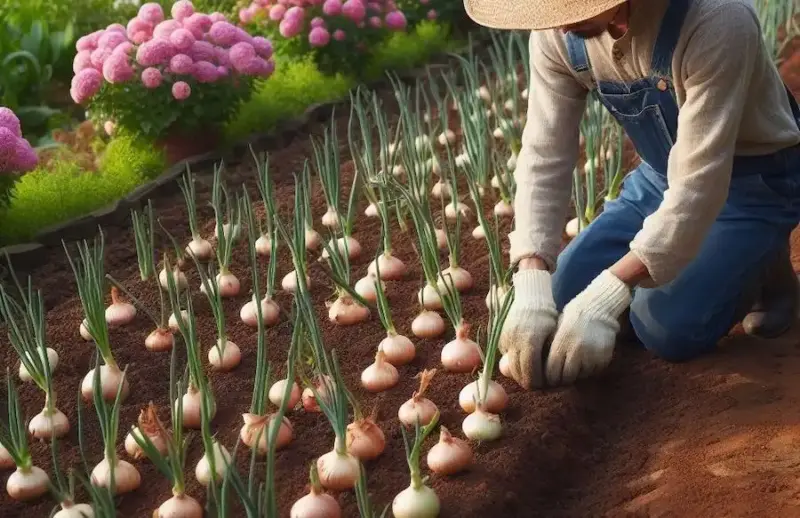 How to Implement the Chinese Method of Planting Onions on the Ridges
