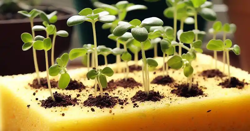 How to Plant Seeds in a Sponge