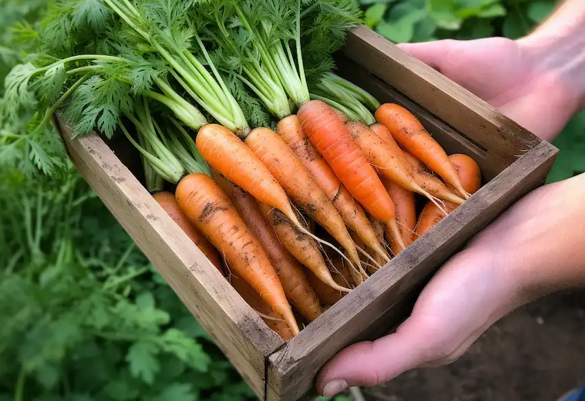 box of carrots