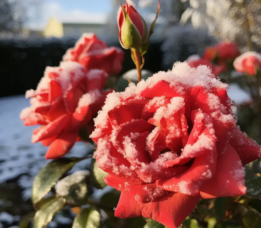 rosier en hiver