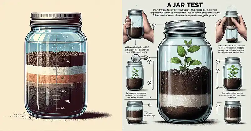 Identify your soil type with the jar test