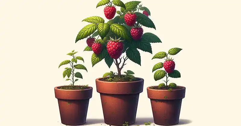 How to Grow Raspberries at Home in Containers