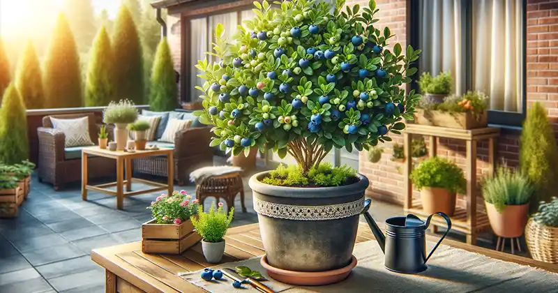 Unveiling the Secrets to Growing the Perfect Potted Blueberry Bush