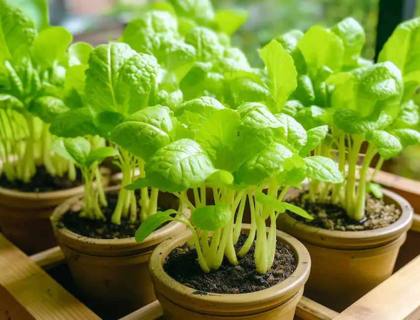 cultivar wasabi en contenedores