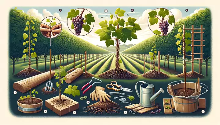 Cultivating Success: A Detailed Guide to Growing Grapevines from Pruned Cuttings