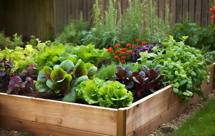 simple raised bed