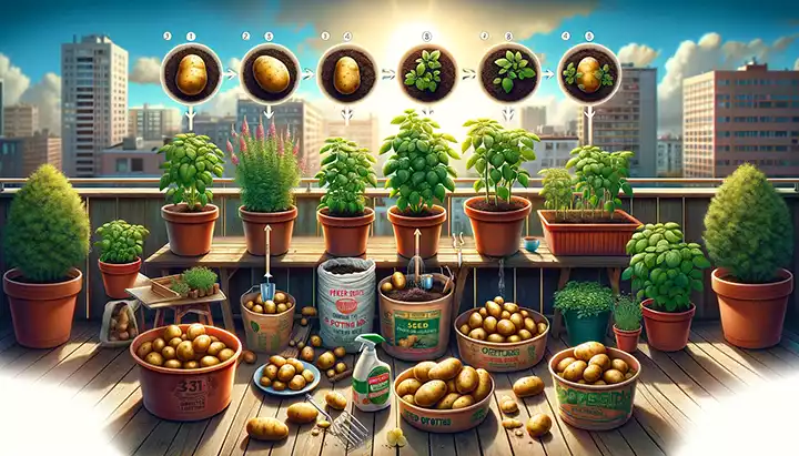 Grow Your Own Potatoes in Containers: A Step-by-Step Urban Gardening Guide