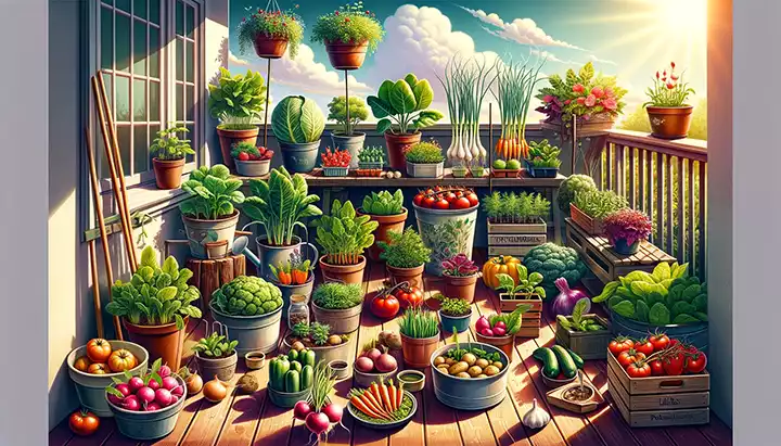 What Vegetables Can You Grow in Containers and How Large Should Each Container Be?