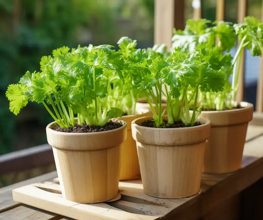 faire pousser du céleri en pot