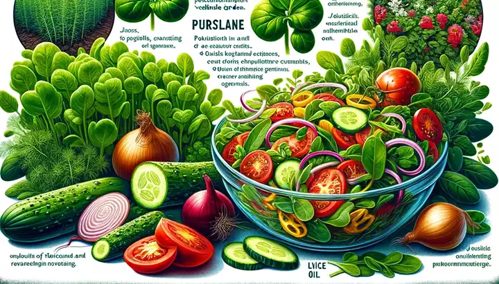 Embracing Purslane: Turning Garden Weeds into Valuable Allies and Delightful Dishes