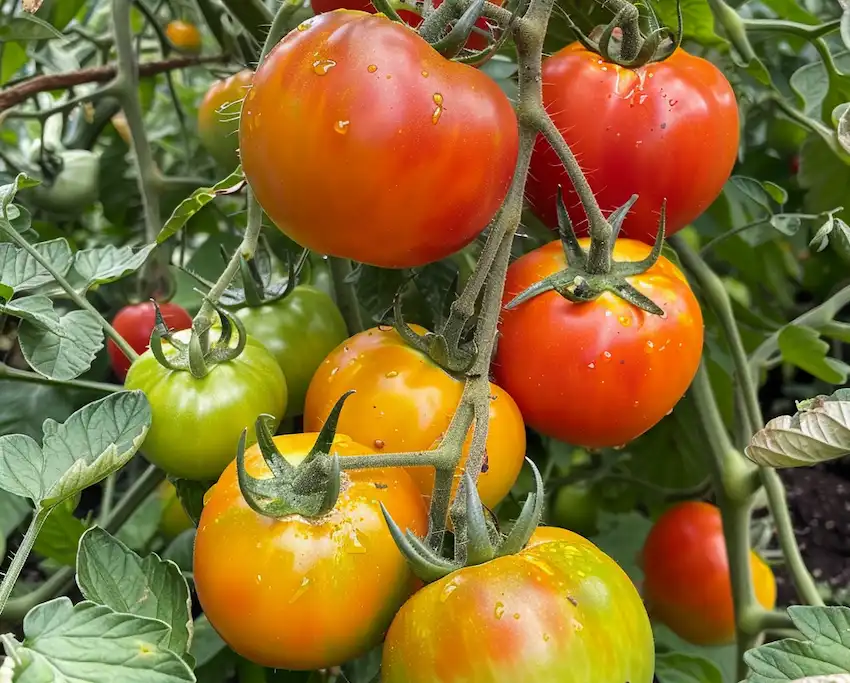 variety of tomatoes