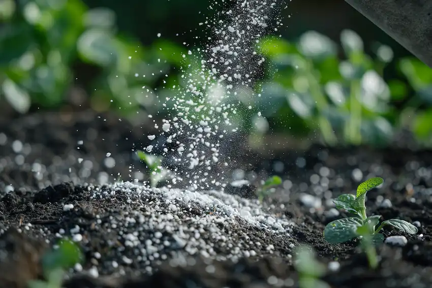 baby powder for garden compost