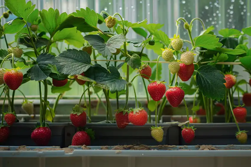 terreau de haute qualité pour fraises